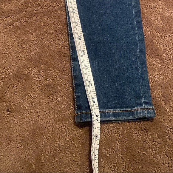 Mango Maternity Skinny Blue Jeans Mid Rise New Size 6 - Picture 11 of 11